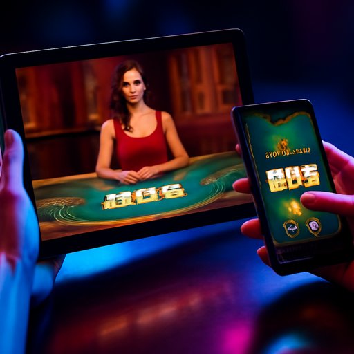 bdt333 live dealer table on tablet